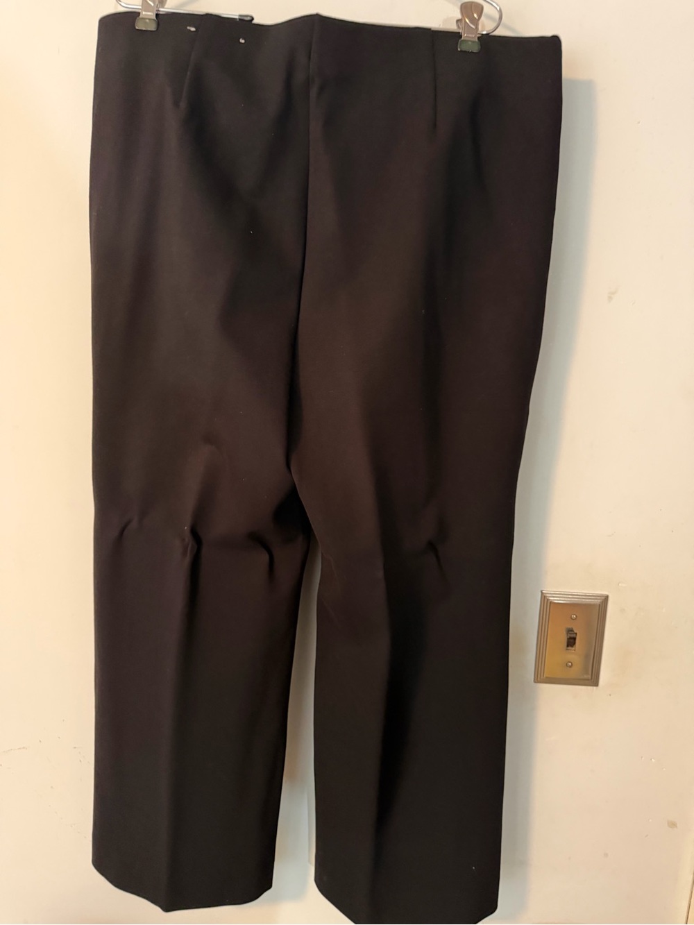 Chico’s So Slimming Pants Ponte Black Size 2.5 Pull-On Wide Leg Ankle NWOT - Picture 5 of 5